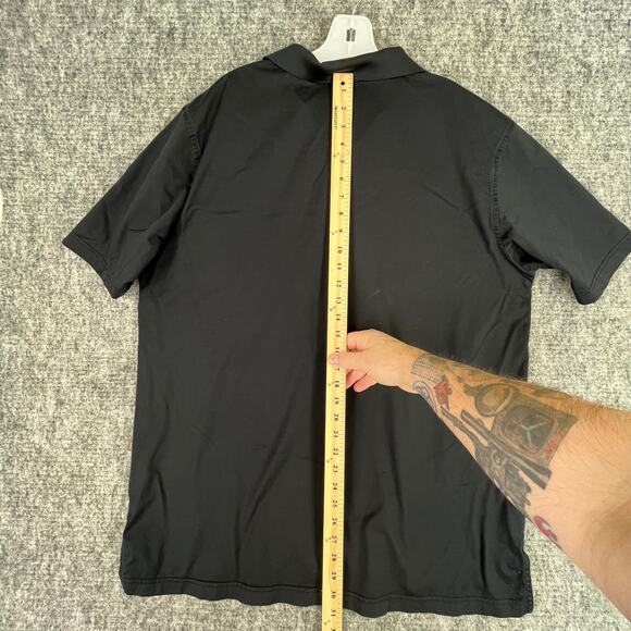 Peter Millar‎ Shirt XL Performance Golf Polo Kermit Red Star Shipping Nautical - Picture 8 of 9